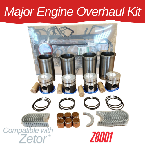 MAJOR ENGINE OVERHAUL KIT FOR ZETOR Z8001- 8011 8045